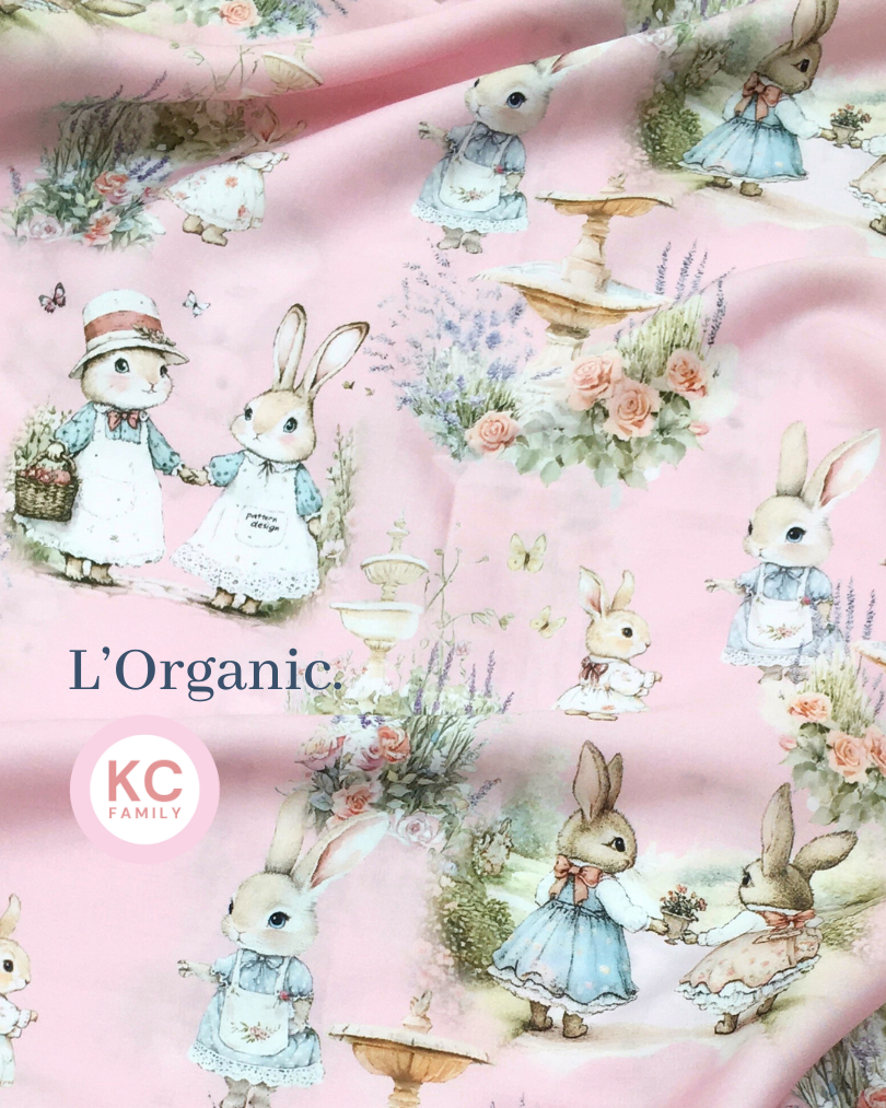 Classic pajama Sweet Bunny Bestie Piyama Wanita Baju Tidur Lengan Pendek Celana Pendek