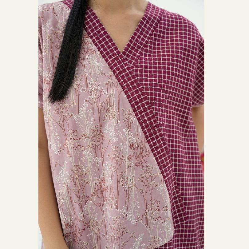 KC Fuji in Maroon Vibes (Top) Baju Atasan Wanita