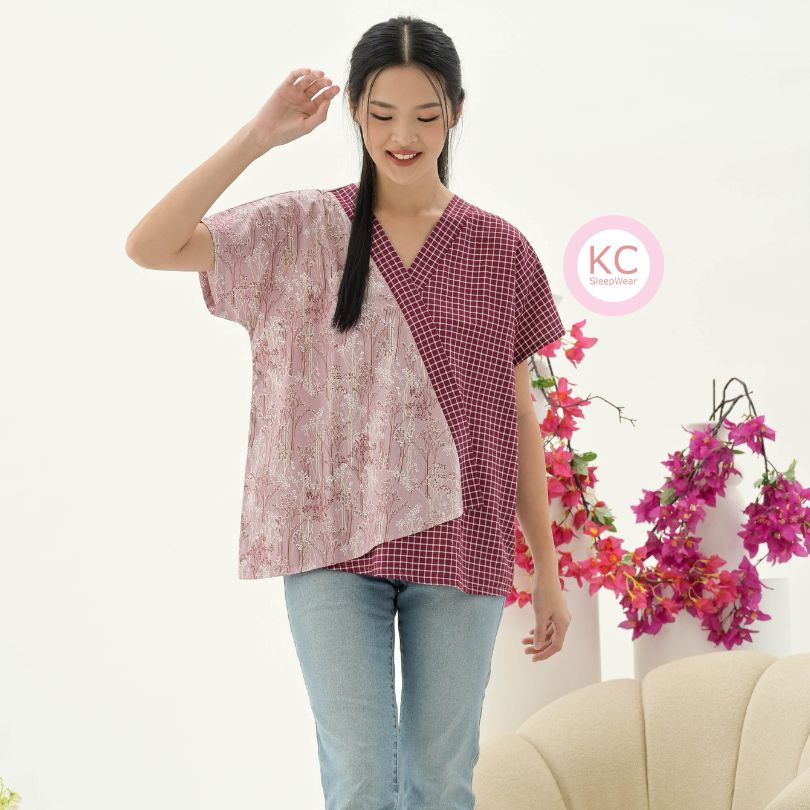 KC Fuji in Maroon Vibes (Top) Baju Atasan Wanita