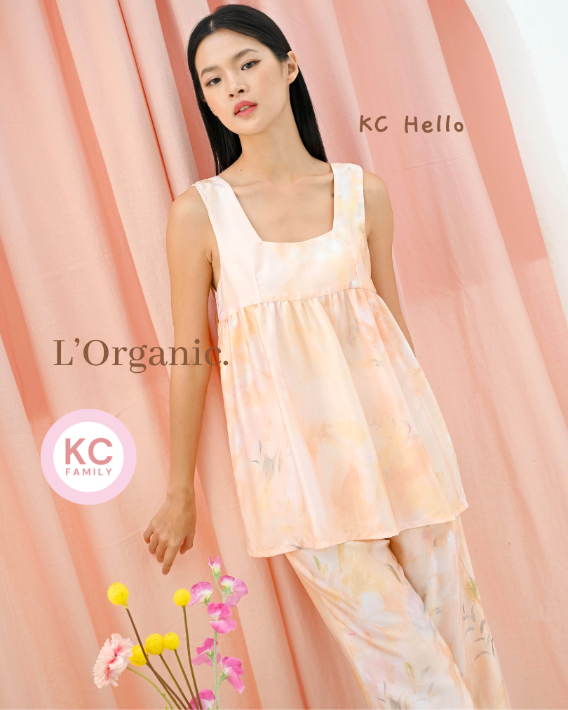 KC Hello in Summer Delight Luxury Organic Piyama Wanita