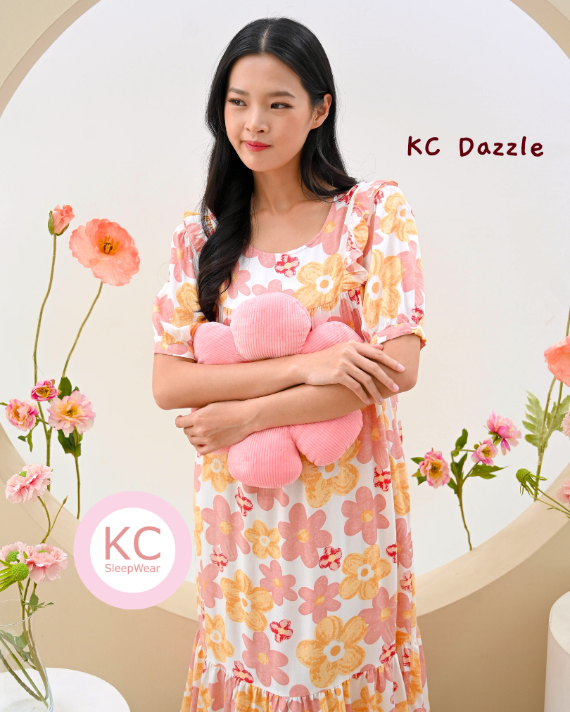 KC Dazzle in Bright Daylight Daster Homedress Wanita Dress Rumah