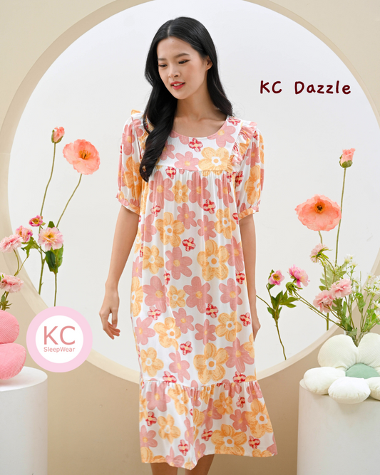 KC Dazzle in Bright Daylight Daster Homedress Wanita Dress Rumah
