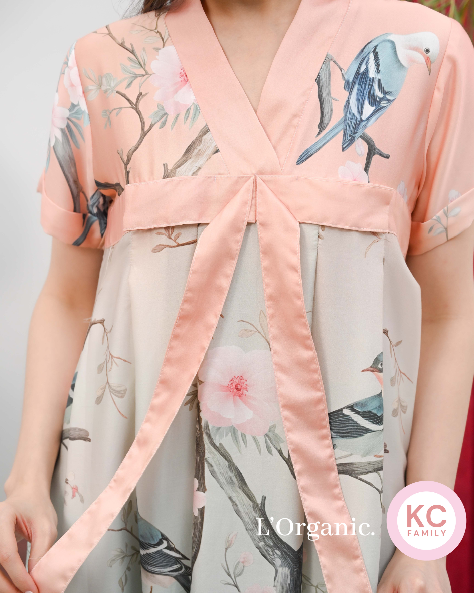 KC KimSo in First Song Dress Imlek Ceongsam CNY Baju Shanghai