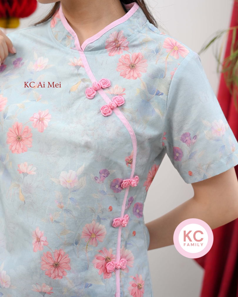 KC Aimei in Meihua Baju Imlek Ceongsam CNY Baju Shanghai