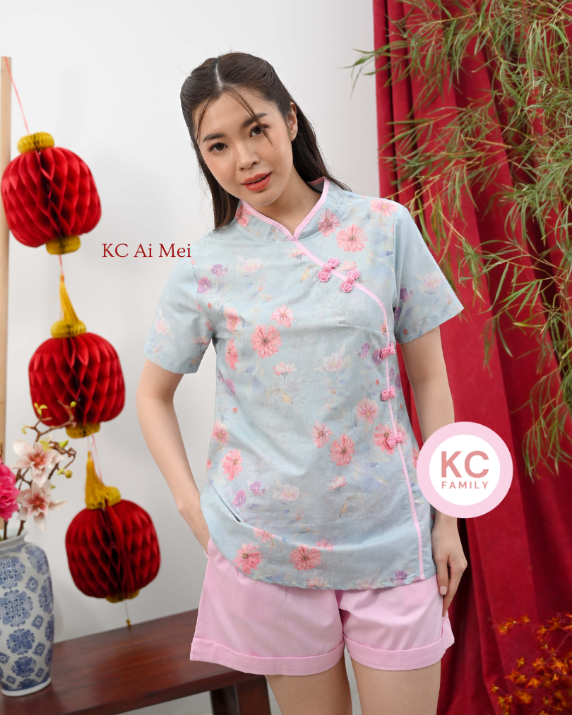 KC Aimei in Meihua Baju Imlek Ceongsam CNY Baju Shanghai