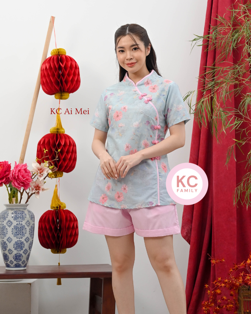 KC Aimei in Meihua Baju Imlek Ceongsam CNY Baju Shanghai