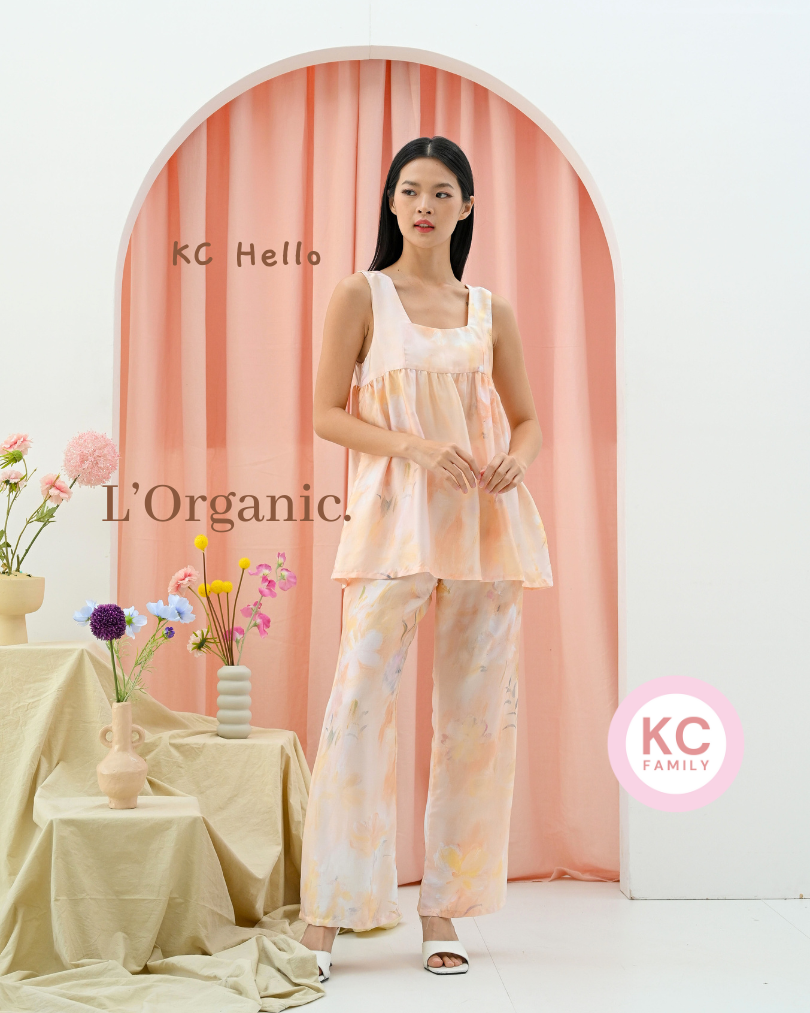 KC Hello in Summer Delight Luxury Organic Piyama Wanita